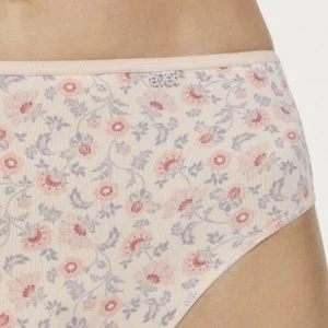 Braga mujer alta de suave microfibra estampada