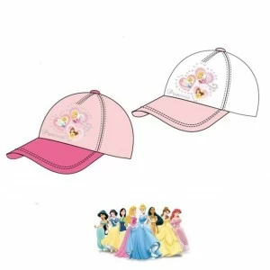 Gorra visera estampado princesas pack 12
