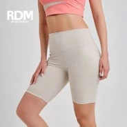 Legging deportivo corte bike cintura alta beige
