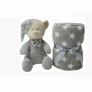 Peluche con mantita 75x90