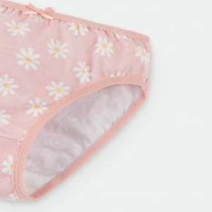 Braga ni&ntilde;a estampada pack x3 Algod&oacute;n el&aacute;stico