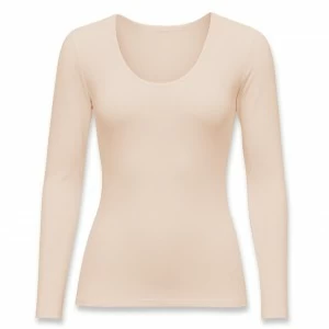 Camiseta manga larga de algod&oacute;n lycra 