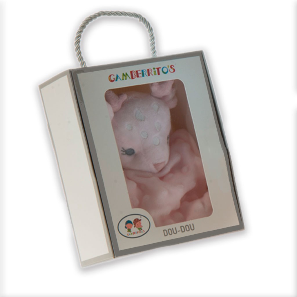 Dudu bebe ciervito en caja de regalo Gamberritos