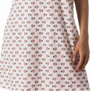 Camison mujer de tirante y cuello tapeta estampado