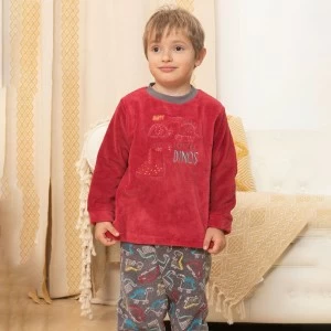 Pijama infantil coralina dinosaurios