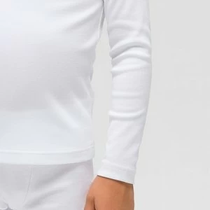 Camiseta de ni&ntilde;o manga larga algod&oacute;n liso termal
