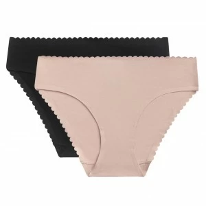 Braga midi algod&oacute;n x2 corte l&aacute;ser Body Touch Easy