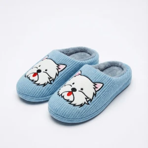 Zapatilla homewear mujer perrito