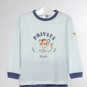 Pijama manga lerga ni&ntilde;o algod&oacute;n