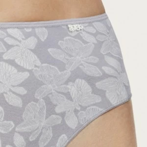 Braga de mujer de suave poliamida estampada