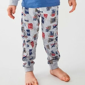 Pijama infantil manga larga algod&oacute;n