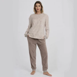 Pijama manga laraga mujer coralina