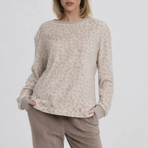 Pijama manga laraga mujer coralina