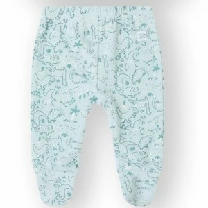 Pijama de dos piezas tundosado beb&eacute; dinosaurio.
