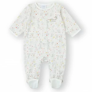 Pijama bebe con bolsillo y estampados algod&oacute;n