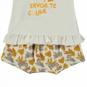 Conjunto beb&eacute; algod&oacute;n manga corta