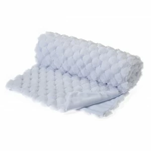 Manta bebe coralina acolcahada y suave en caja