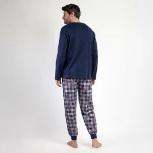 Pijama hombre cuello con botones Snoopy