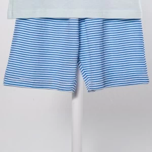 Pijama infantil manga corta pulpo