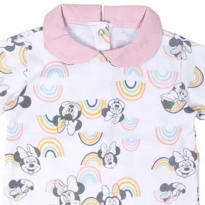 Pelele beb&eacute; manga larga Minnie Mouse