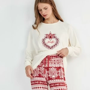Pijama mujer tejido spandex Frida Kahlo