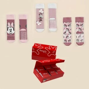 Calcet&iacute;n mujer fantas&iacute;a Minnie antideslizante