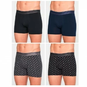 Boxer hombre algod&oacute;n el&aacute;stico pack x2