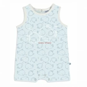 Pelele beb&eacute; tirantes estampado