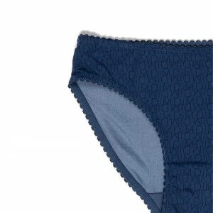 Braga bikini ni&ntilde;a microfibra suave con logo