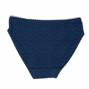 Braga bikini ni&ntilde;a microfibra suave con logo