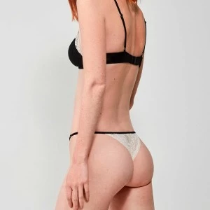 Conjunto mujer top y brasile&ntilde;a en caja especial