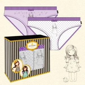 Braga bikini ni&ntilde;a pack x2 fantasia
