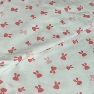 Arullo beb&eacute; algod&oacute;n estampado conejito