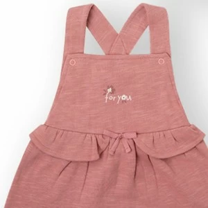 Conjunto dos piezas beb&eacute; falda peto
