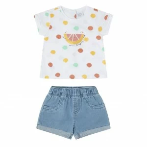 Conjunto exterior beb&eacute; pantal&oacute;n vaquero