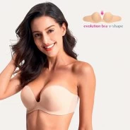 Sujetador sin espalda Evolution Bra escote en V