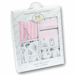 Estuche regalo 5 piezas algod&oacute;n