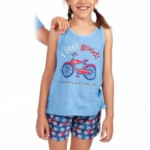 Pijama ni&ntilde;a tirantes I Feel Good