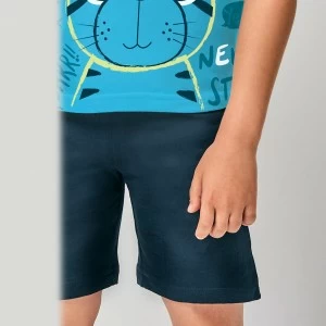 Pijama ni&ntilde;o sin mangas osito