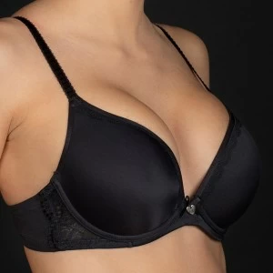 Sujetador push up con aro y encaje Grazia