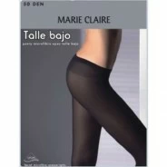 Panty opac talle bajo rombo algod&oacute;n 50 den.