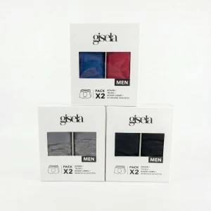 Boxer hombre sin costuras pack 2 tejido modal