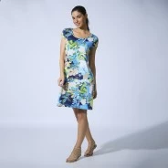 Camisola mujer manga corta cuello amplio