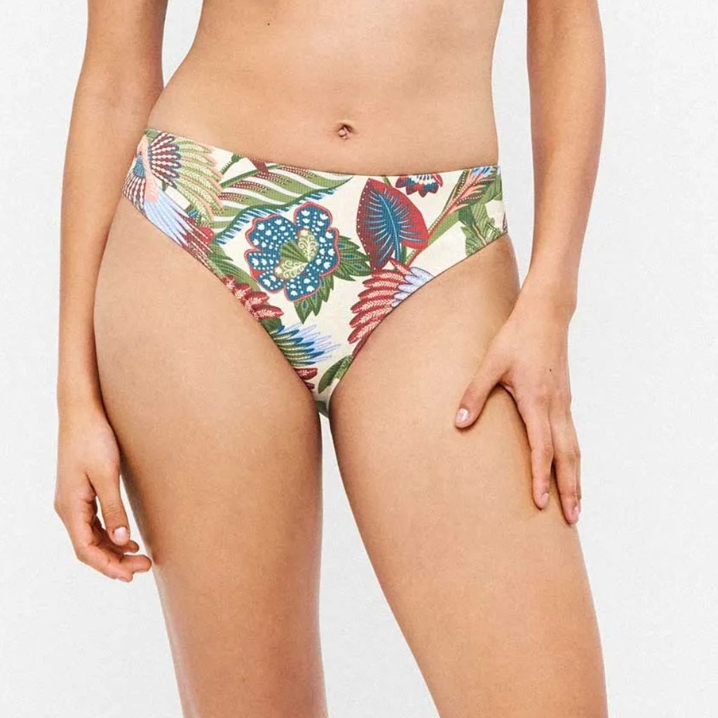 Braga alta ba&ntilde;o mujer estampada