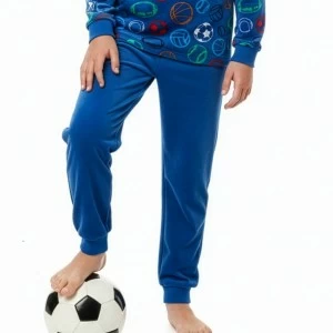 Pijama manga larga juvenil estampado balones