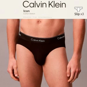 Slip hombre x3 goma vista modern logo ICON