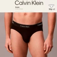 Slip hombre x3 goma vista modern logo ICON