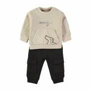 Chandal beb&eacute; algod&oacute;n sudadera cerrada