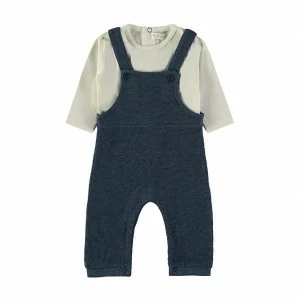 Conjunto beb&eacute; algod&oacute;n peto y camiseta