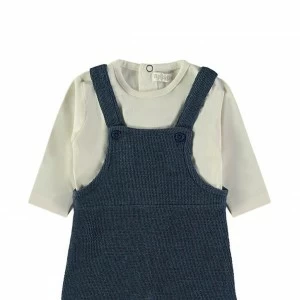 Conjunto beb&eacute; algod&oacute;n peto y camiseta
